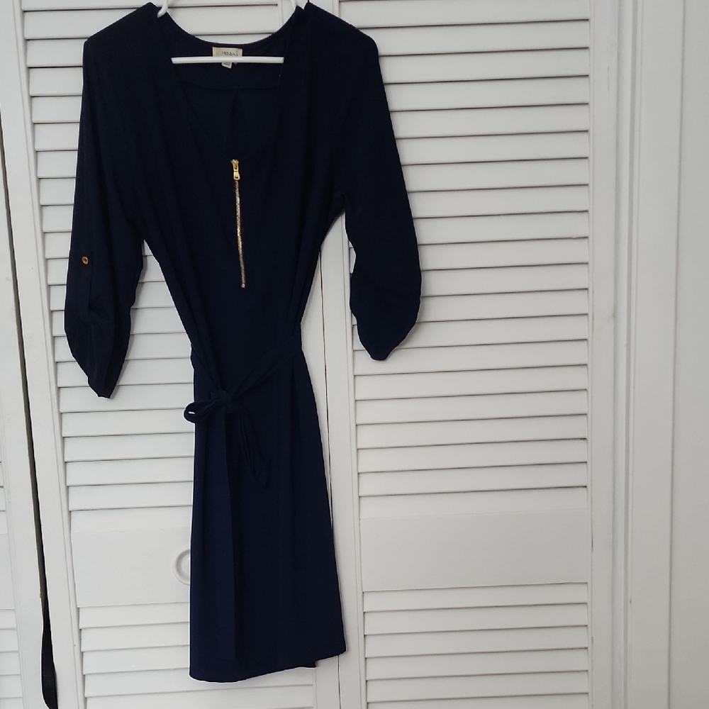 Elegant Navy Blue Dress size xl